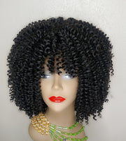 Bohemian Curly Pop Crochet Wig