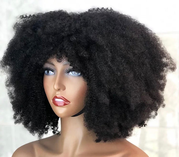 Diana - Afro Kinky Human Hair Wig 4C