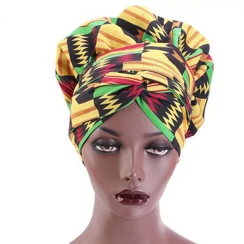 Fashion Pre-Tied African HeadWrap