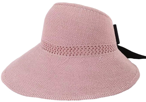 Women Fashion Air Top Sun Visor Cap Summer Wide Brim Beach Hat
